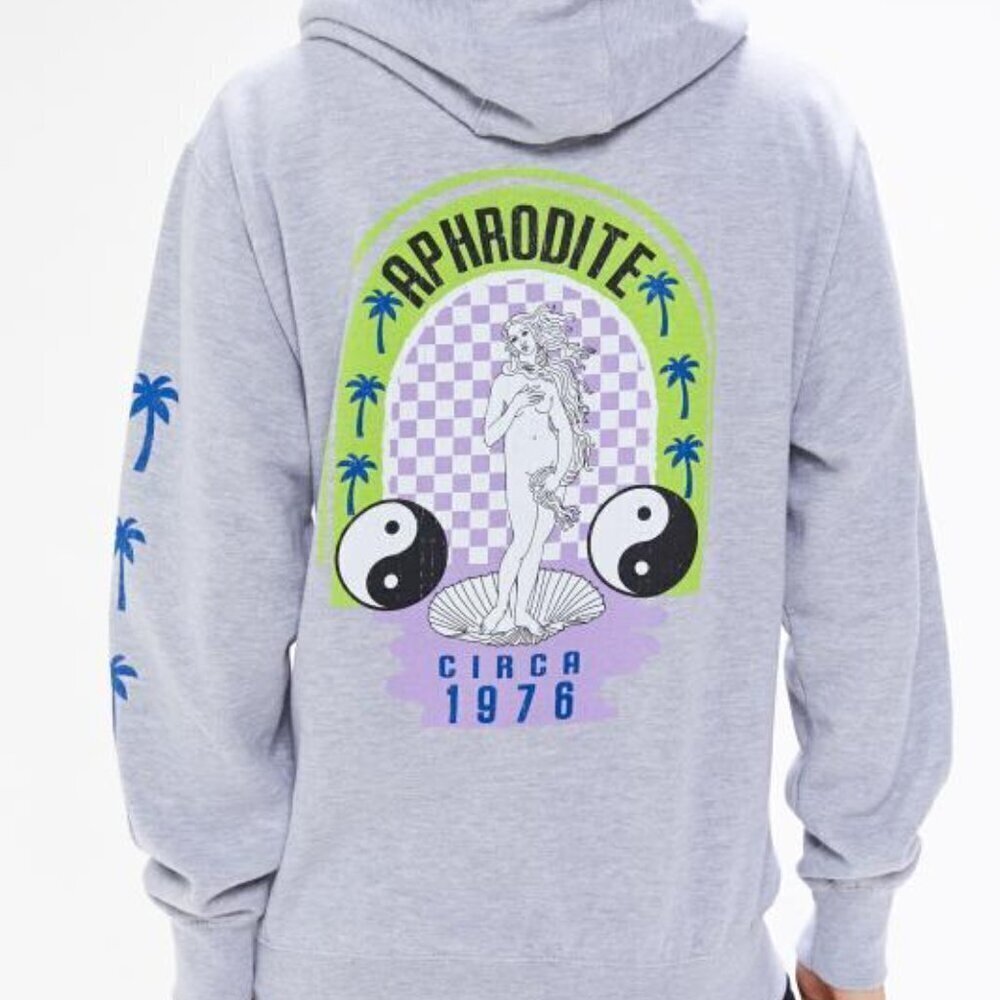 Urban Outfitters BDG Ying Yang Hoodie Aphrodite  L